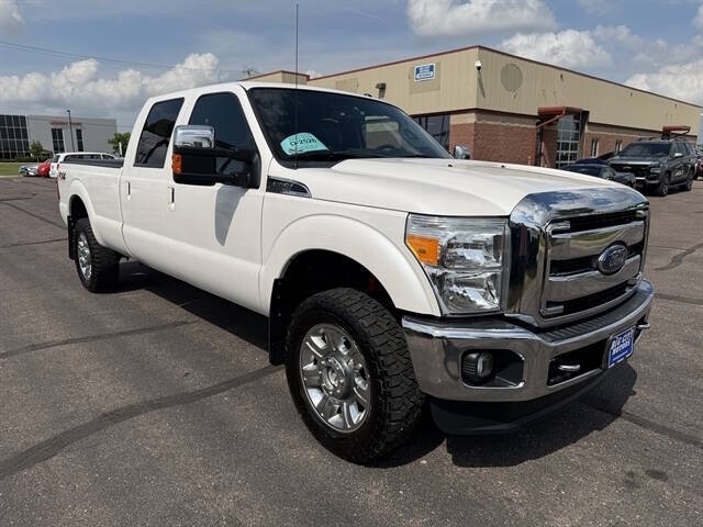 White 2016 Ford F-350 Super Duty Pickup Truck Four-Wheel Drive Automatic