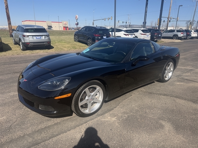 Black 2005 Chevrolet Corvette Coupe RWD Coupe Rear-Wheel Drive 