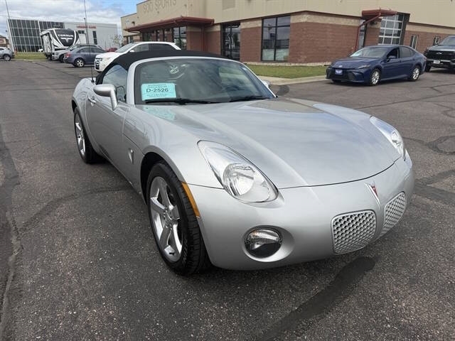Silver 2006 Pontiac Solstice Convertible Rear-Wheel Drive Automatic