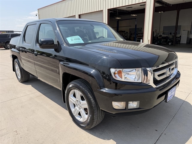 Black 2011 Honda Ridgeline Pickup Truck Four-Wheel Drive Automatic