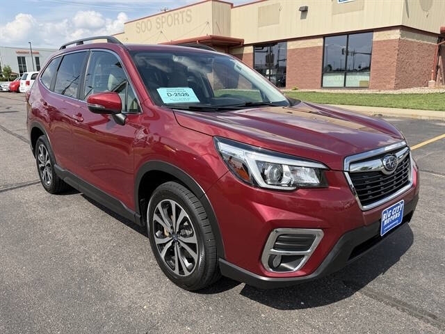 Red 2019 Subaru Forester SUV / Crossover All-Wheel Drive Continuously Variable Transmission