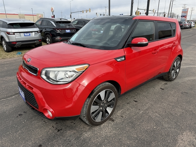 Red 2015 Kia Soul ! Wagon Front-Wheel Drive Automatic