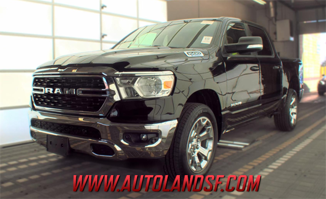 Diamond Black 2022 RAM 1500 Pickup Truck Four-Wheel Drive Automatic