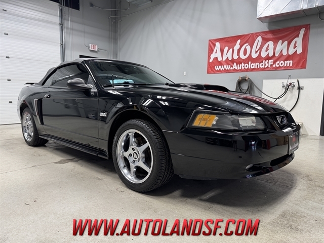 Black Clearcoat 2003 Ford Mustang GT Deluxe Convertible RWD Convertible Rear-Wheel Drive Automatic