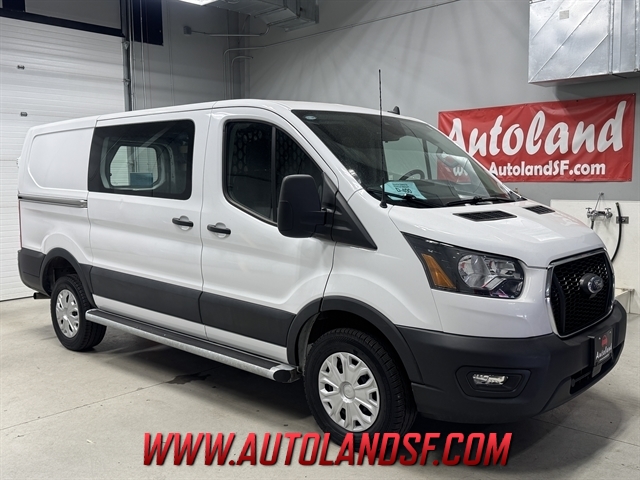 Oxford White 2025 Ford Transit Cargo Van Rear-Wheel Drive