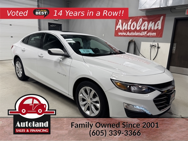 Summit White 2024 Chevrolet Malibu Sedan Front-Wheel Drive Automatic