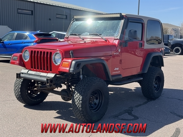 Flame Red 2006 Jeep Wrangler Sport SUV / Crossover Four-Wheel Drive Manual