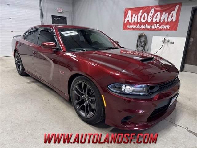 Octane Red Pearlcoat 2021 Dodge Charger Scat Pack RWD Sedan Rear-Wheel Drive Automatic