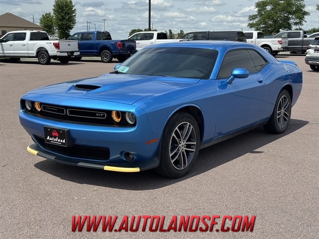Blue Pearl 2019 Dodge Challenger Coupe All-Wheel Drive 8-Speed Automatic