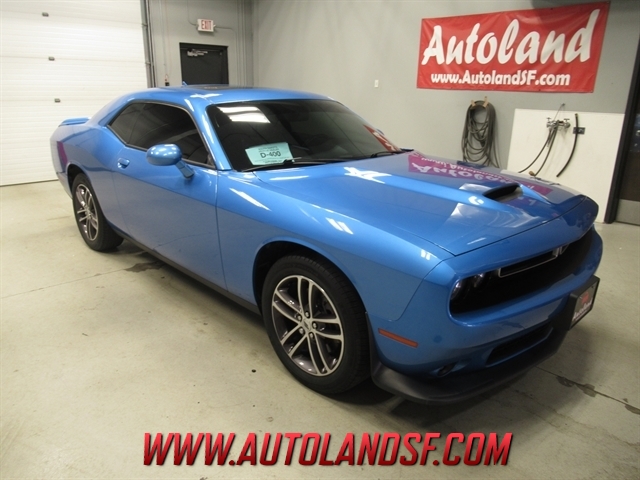 Blue Pearl 2019 Dodge Challenger Coupe All-Wheel Drive 8-Speed Automatic
