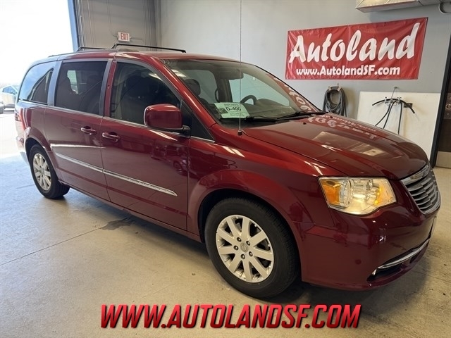 Deep Cherry Red Crystal Pearlcoat 2015 Chrysler Town & Country Touring FWD Minivan Front-Wheel Drive Automatic