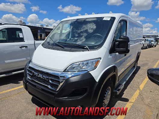 Bright White Clearcoat 2025 RAM ProMaster Van 9-Speed Automatic