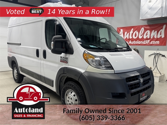 Bright White Clearcoat 2015 RAM ProMaster Van Front-Wheel Drive Automatic
