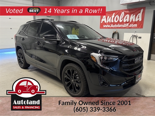 Black (Ebony Twilight Metallic) 2021 GMC Terrain SUV / Crossover Four-Wheel Drive Automatic