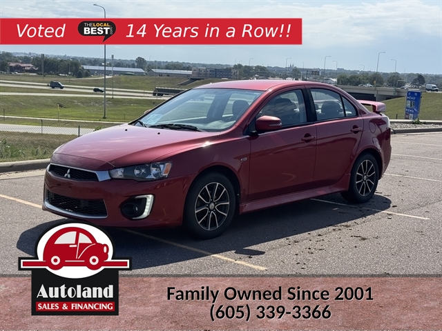 Rally Red Metallic 2017 Mitsubishi Lancer Sedan  