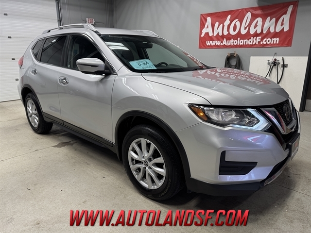 Brilliant Silver 2018 Nissan Rogue SV AWD SUV / Crossover All-Wheel Drive Automatic