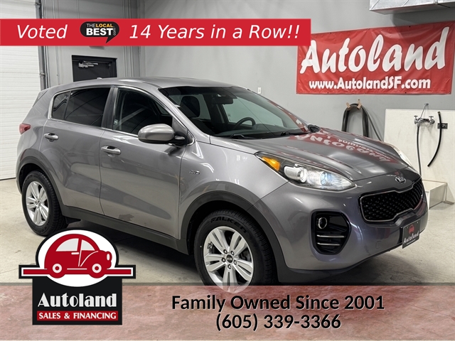 Mineral Silver 2017 Kia Sportage SUV / Crossover All-Wheel Drive Automatic