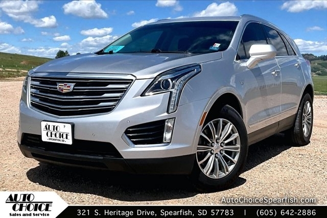 Radiant Silver Metallic 2017 Cadillac XT5 Luxury AWD SUV / Crossover Four-Wheel Drive Automatic