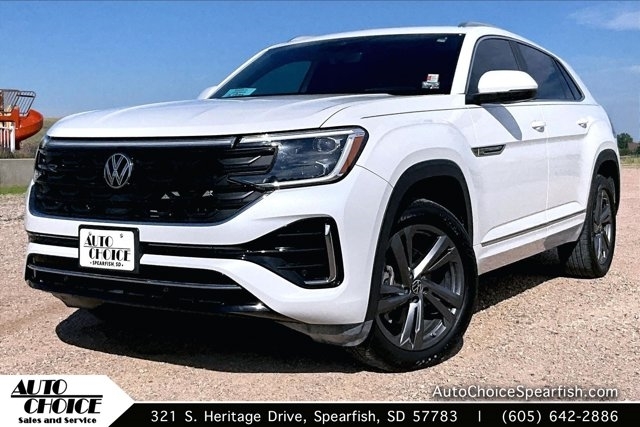 White 2024 Volkswagen Atlas Cross Sport SUV / Crossover All-Wheel Drive Automatic