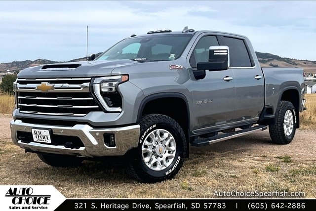 Sterling Gray Metallic 2024 Chevrolet Silverado 2500HD Pickup Truck Four-Wheel Drive Automatic