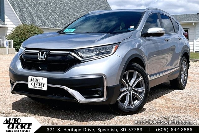 Silver 2020 Honda CR-V Touring AWD SUV / Crossover All-Wheel Drive Continuously Variable Transmission