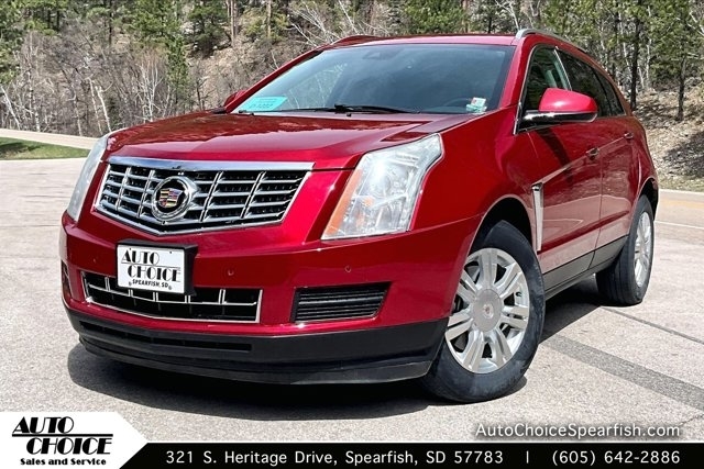 Crystal Red Tintcoat 2015 Cadillac SRX Luxury AWD SUV / Crossover All-Wheel Drive Automatic