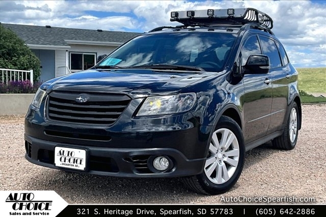 Black 2008 Subaru Tribeca Limited 7-Passenger with Navi SUV / Crossover All-Wheel Drive Automatic