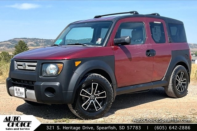 Orange 2008 Honda Element SUV / Crossover All-Wheel Drive Automatic