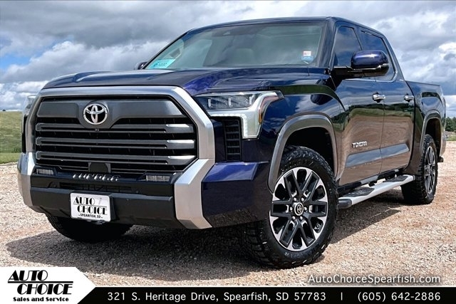 Blueprint 2023 Toyota Tundra Limited CrewMax Cab 4WD Pickup Truck Four-Wheel Drive Automatic
