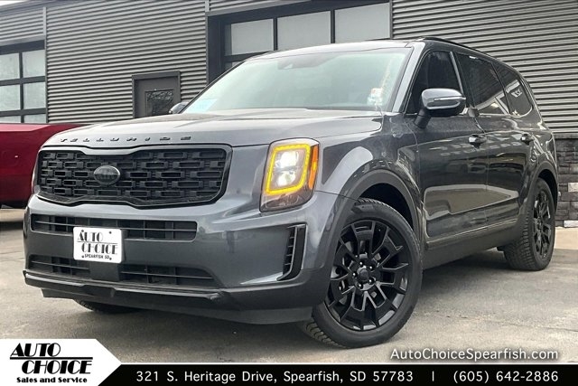 Gravity Gray 2021 Kia Telluride EX AWD SUV / Crossover All-Wheel Drive Automatic