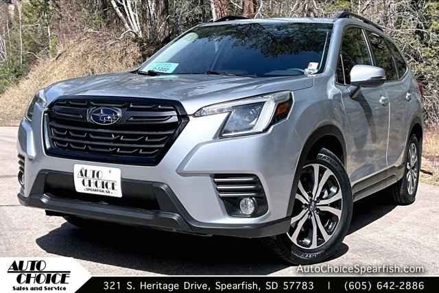 Ice Silver Metallic 2022 Subaru Forester Limited Crossover AWD SUV / Crossover All-Wheel Drive Continuously Variable Transmission