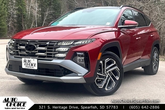 Ultimate Red 2025 Hyundai Tucson Hybrid Limited AWD SUV / Crossover All-Wheel Drive Automatic