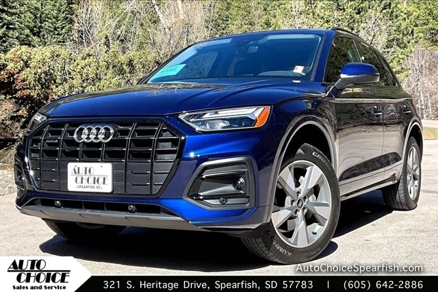 Blue Metallic 2025 Audi Q5 quattro Premium 40 TFSI SUV / Crossover All-Wheel Drive Automatic