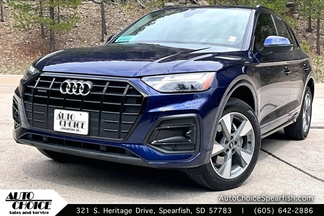 Blue Metallic 2025 Audi Q5 quattro Premium 40 TFSI SUV / Crossover All-Wheel Drive Automatic