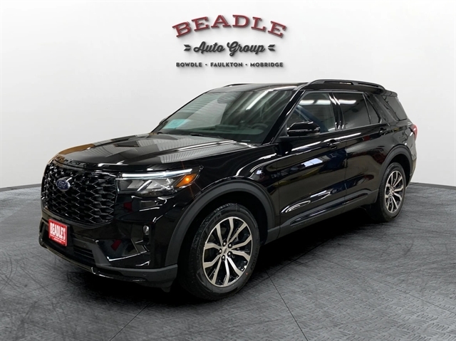 Agate Black Metallic 2026 Ford Explorer ST-Line AWD SUV / Crossover All-Wheel Drive Automatic