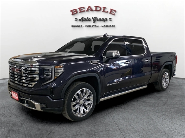 Titanium Rush Metallic 2025 GMC Sierra 1500 Denali Crew Cab 4WD Pickup Truck Four-Wheel Drive Automatic