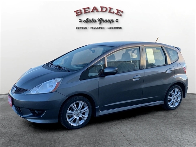 Gray 2011 Honda Fit Hatchback Front-Wheel Drive Automatic
