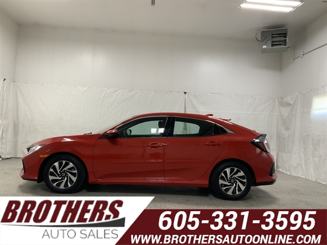 2017 Honda Civic Hatchback LX Hatchback Front-Wheel Drive Continuously Variable Transmission