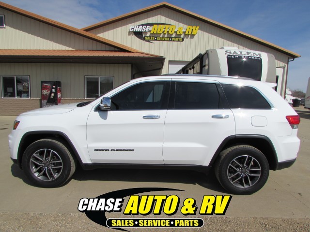 White 2019 Jeep Grand Cherokee Limited 4WD SUV / Crossover Four-Wheel Drive Automatic
