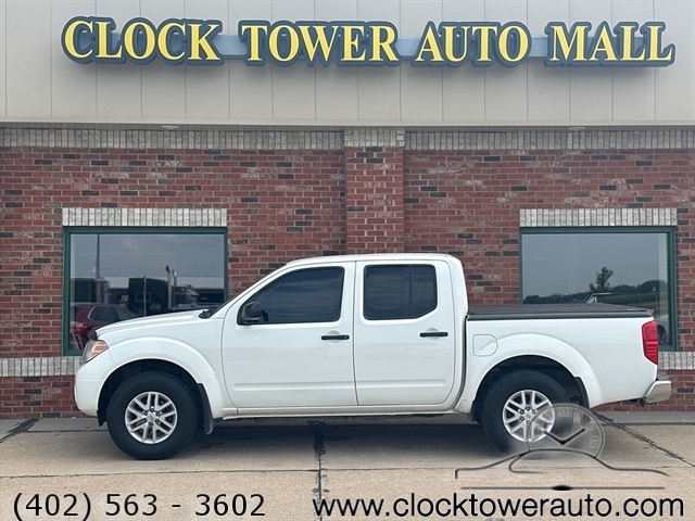 White 2019 Nissan Frontier Pickup Truck Four-Wheel Drive 5-Speed Automatic