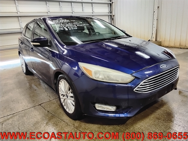 Kona Blue 2016 Ford Focus Titanium Hatchback Hatchback Front-Wheel Drive Automatic