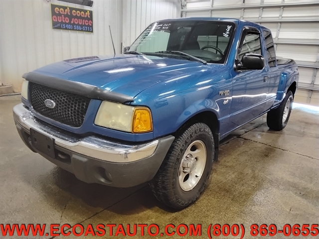 Bright Island Blue Metallic 2001 Ford Ranger Pickup Truck  Automatic
