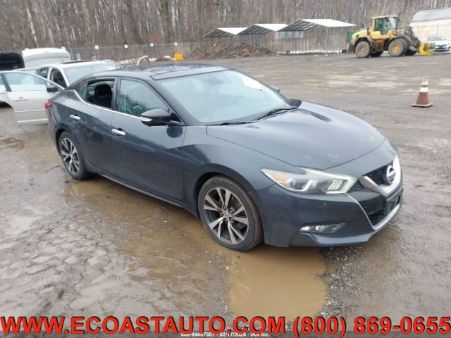 Gray (Gun Metallic) 2017 Nissan Maxima Platinum FWD Sedan Front-Wheel Drive Continuously Variable Transmission