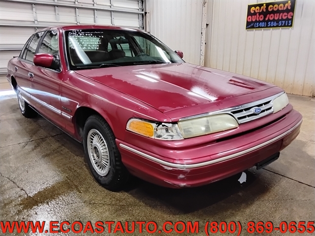 Red 1995 Ford Crown Victoria Sedan Sedan Rear-Wheel Drive Automatic