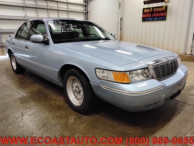 Light Blue Metallic 1999 Mercury Grand Marquis 4 Dr LS Sedan Sedan Rear-Wheel Drive Automatic