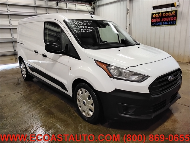 Frozen White 2022 Ford Transit Connect Van Front-Wheel Drive Automatic