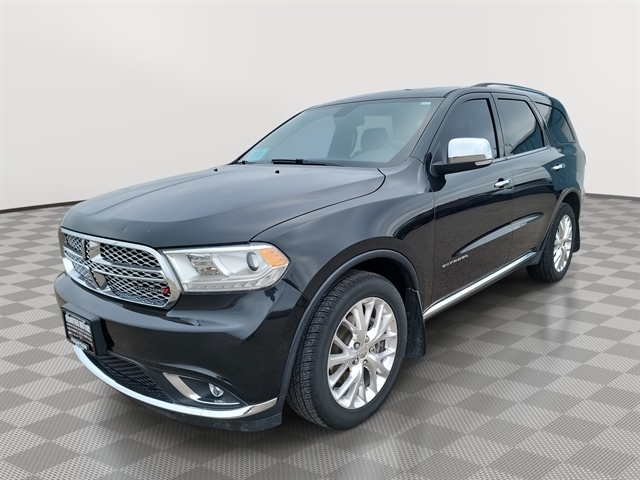 Black 2015 Dodge Durango Citadel AWD SUV / Crossover All-Wheel Drive Automatic