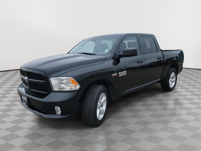 Black 2015 RAM 1500 Express Crew Cab 4WD Pickup Truck Four-Wheel Drive Automatic