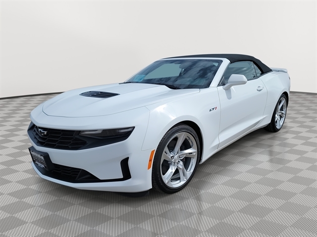 White 2023 Chevrolet Camaro LT1 Convertible RWD Convertible Rear-Wheel Drive Automatic