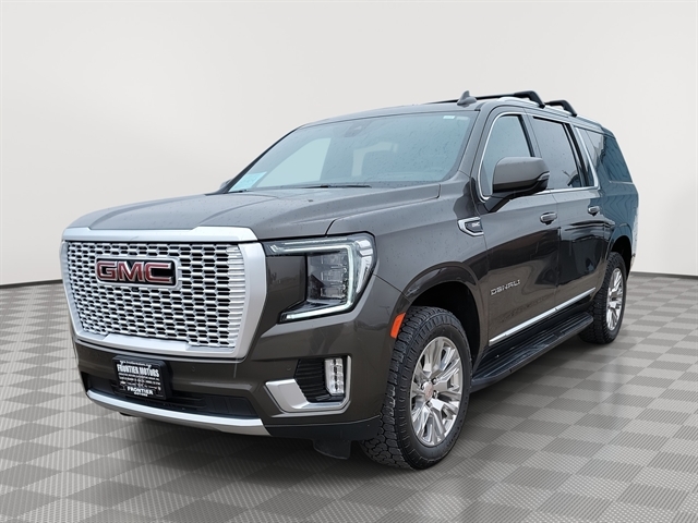 Brown 2021 GMC Yukon XL Denali 4WD SUV / Crossover Four-Wheel Drive Automatic